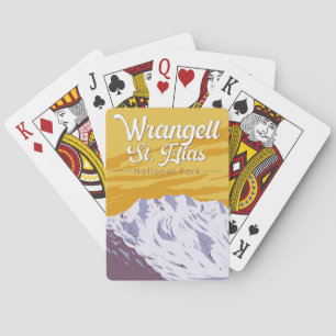 Jeu De Cartes Parc national Wrangell St. Elias Illustration