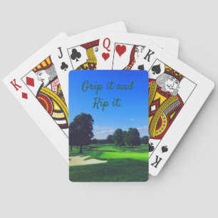 Jeu De Cartes Parcours de golf Grip it et Rip it