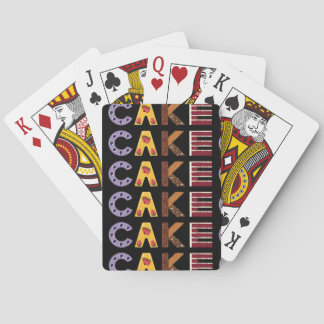Jeu De Cartes Parfum de gâteau à base de viennoiseries, stratifi