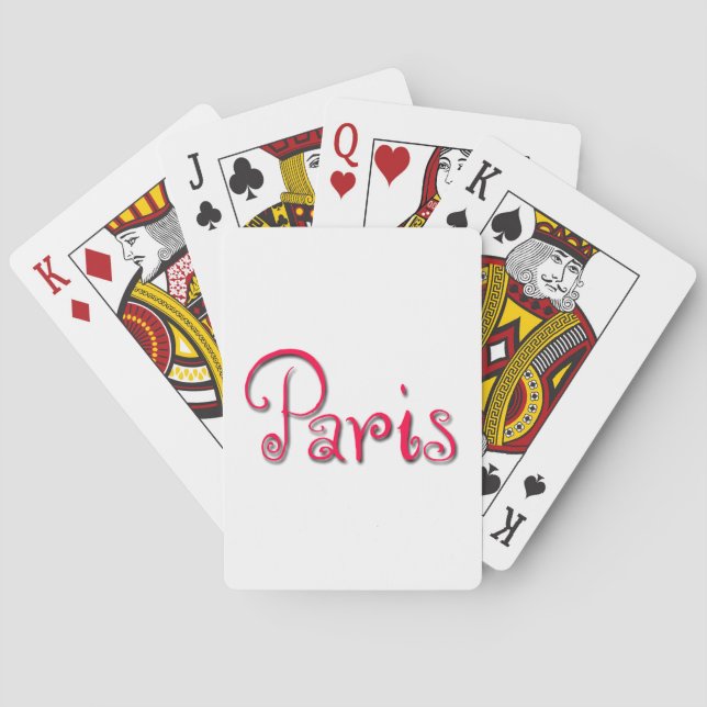 Jeu De Cartes Paris (dos)