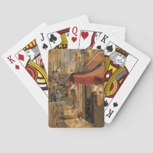 Jeu De Cartes Paris Street Scene