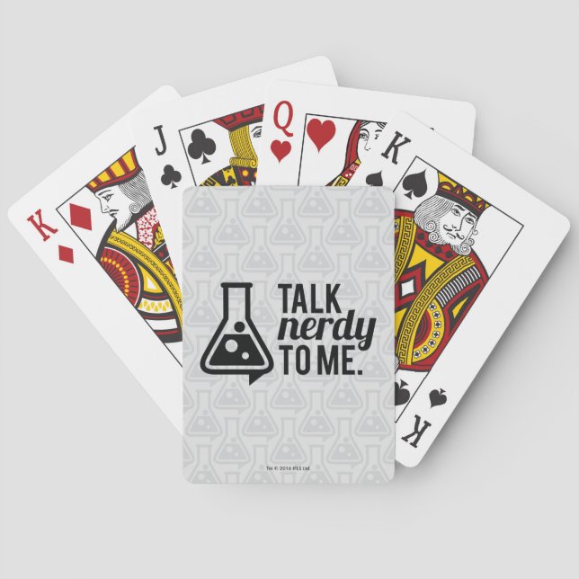 Jeu De Cartes Parler Nerdy (dos)