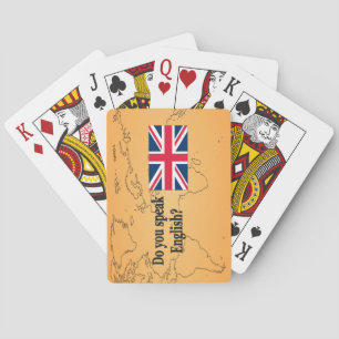 Jeu De Cartes Parles-tu anglais ? en anglais. Indicateur