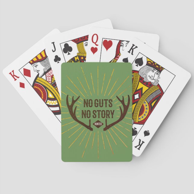 Jeu De Cartes Pas de guillemets Pas de chasseur d'histoires (dos)