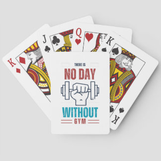 Jeu De Cartes Pas de jour sans salle de gym