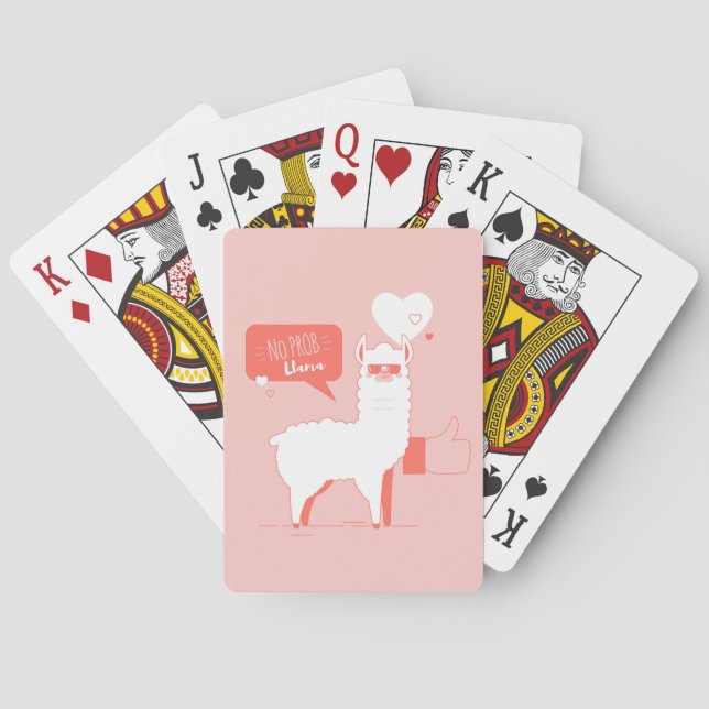 Jeu De Cartes Pas de lama à sonde (dos)