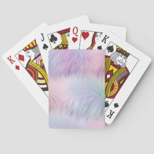 Jeu De Cartes Pastel Rainbow Fur