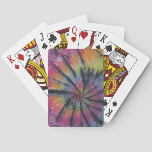 Jeu De Cartes Pastel Swirl Tie Dye Bicyclette Jouer Cartes