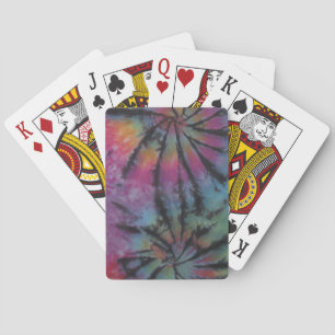 Jeu De Cartes Pastel Swirls Tie Dye Bicyclette Jouer Cartes