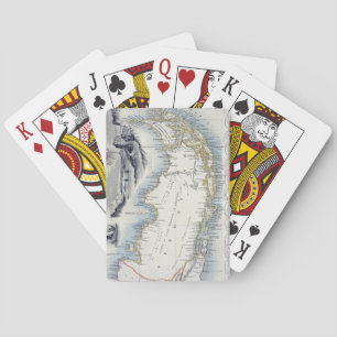 Jeu De Cartes Patagonia, from a Series of World Maps published b