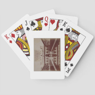 Jeu De Cartes Patio de los Arrayanes, Alhambra, c.1875-80 (sepia