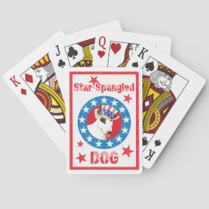 Jeu De Cartes Patriotique Bull Terrier