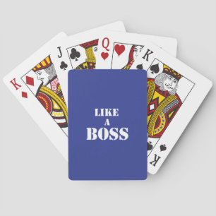 Jeu De Cartes Patron de l'entreprise