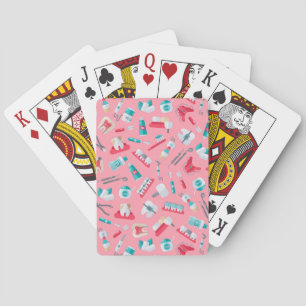 Jeu De Cartes Patterson dentaire rose