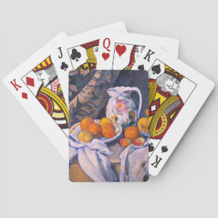 Jeu De Cartes Paul Cezanne - La vie morte avec un rideau