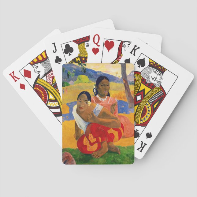Jeu De Cartes Paul Gauguin - Quand Vous Marierez-Vous ? (dos)