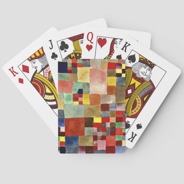 Jeu De Cartes Paul Klee - Flore sur Sable (dos)