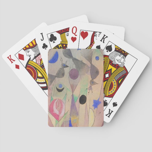 Jeu De Cartes Paul klee Persian Nightingales (dos)