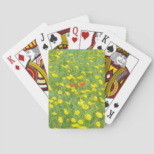 Jeu De Cartes Pavot aquarelle
