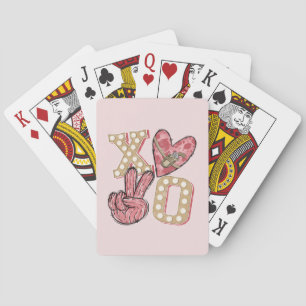 Jeu De Cartes Pays occidental Xoxo   Embrous et baisers