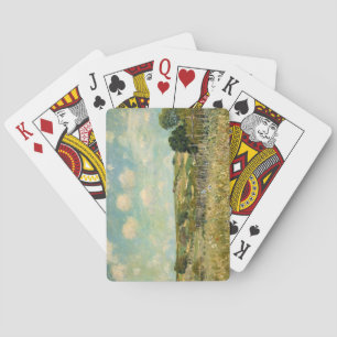 Jeu De Cartes Paysage de campagne (par Alfred Sisley)