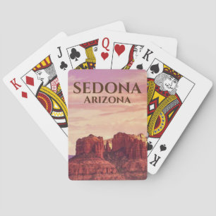 Jeu De Cartes Paysage photo du désert de Sedona Arizona
