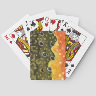 Jeu De Cartes Pêche à la truite broyée