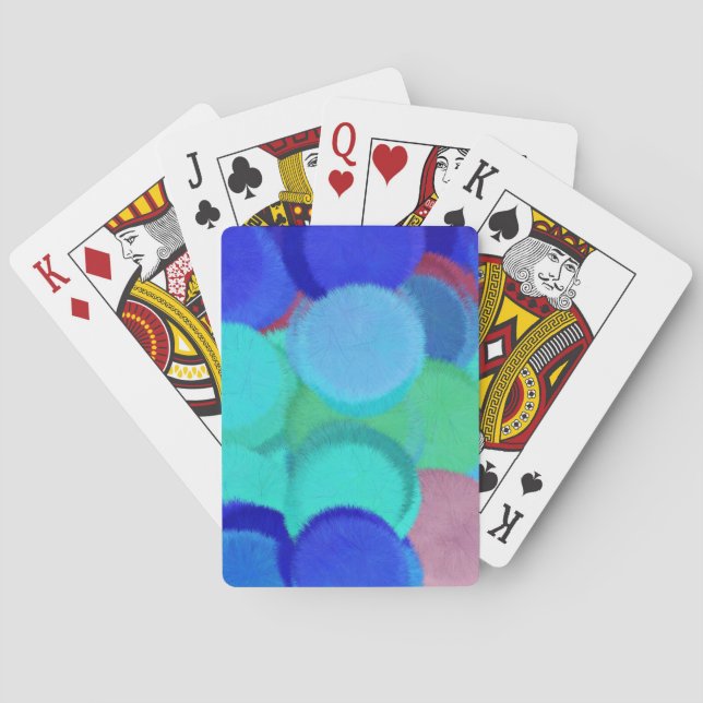 Jeu De Cartes Peinture Abstraite| Art Abstrait 32 (dos)