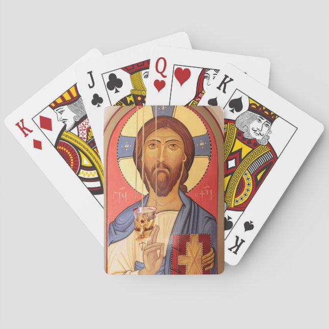 Jeu De Cartes Peinture De Jésus (dos)