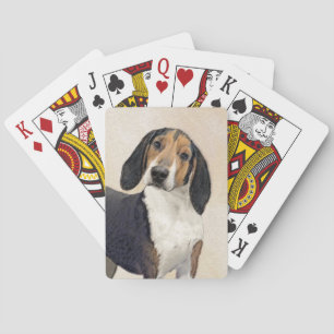 Jeu De Cartes Peinture sur sol de randonnée - Art original