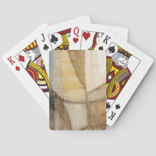 Jeu De Cartes Peinture texturée rugueuse sur la Terre