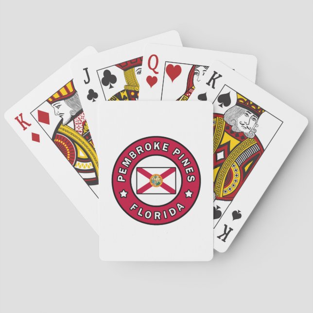 Jeu De Cartes Pembroke Pines Floride (dos)
