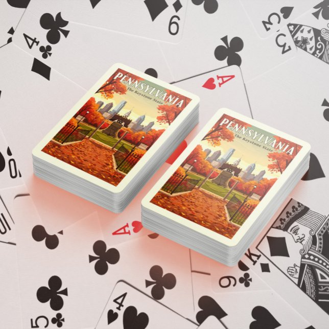 Jeu De Cartes Pennsylvanie vintage (Créateur téléchargé)