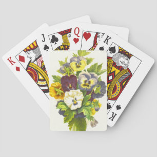 Jeu De Cartes Pensées 1874