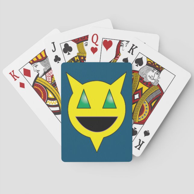 Jeu De Cartes Percentum Designs Logo Lecture Cartes (dos)