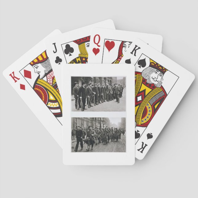 Jeu De Cartes Perceuse de fusil des Spartacistes (haut) (dos)