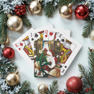 Jeu De Cartes Père Noël Christmas Dragon Imaginaire