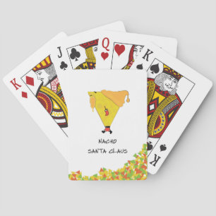 Jeu De Cartes Père Noël Nacho avec chips