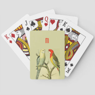 Jeu De Cartes Perruques vintages - monogrammed