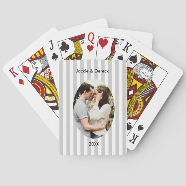 Jeu De Cartes Personalized Anniversary Playing Cards – Custom  (dos)