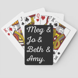 Jeu De Cartes Personnages de Little Women II
