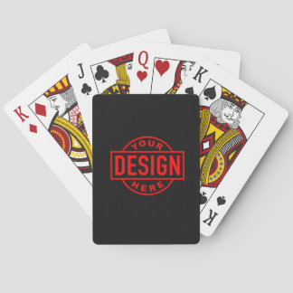 Jeu de cartes personnalisé avec photo et texte