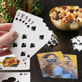 Jeu de cartes personnalisé avec photo souvenir