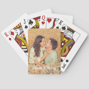 Jeu De Cartes Personnalisé Boyfriend Cadeau Photo Lecture Cartes