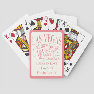 Jeu De Cartes Personnalisé Las Vegas Bachelorette Party