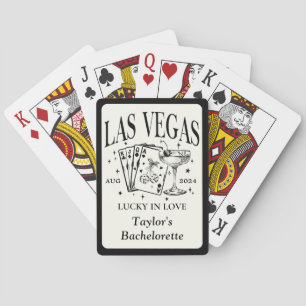Jeu De Cartes Personnalisé Las Vegas Bachelorette Party Personna