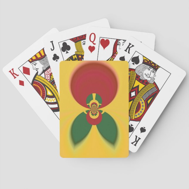 Jeu De Cartes Personnaliser produit Samba spécial jamaïcain (dos)
