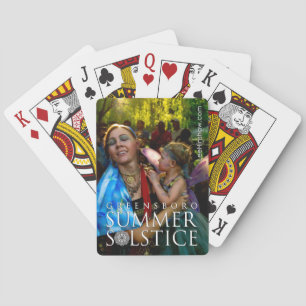 Jeu De Cartes Personnalisez avec votre souvenir de festival spéc