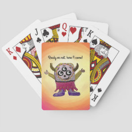 Jeu De Cartes Personnalisez Happy Little Monster