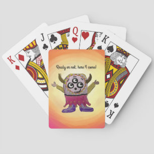 Jeu De Cartes Personnalisez Happy Little Monster